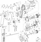 Dewalt DW226-XW Rotary Drill Spare Parts Type A1
